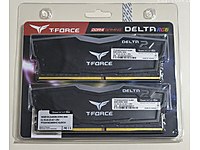 TeamGroup RGB Siyah 16GB (2X8GB) 3600MHz CL18 DDR4 Gaming Ram #1283760675