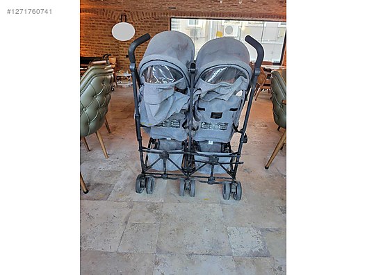 Çift kişilik bebek arabası at 1271760741