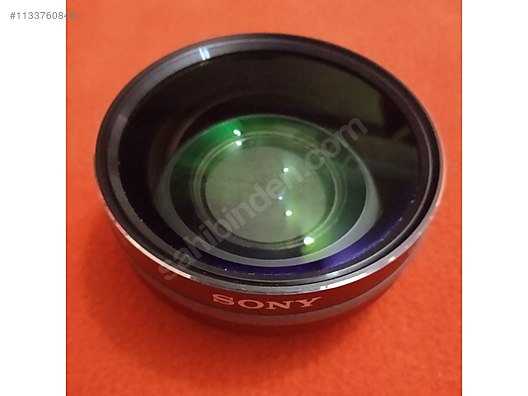 SONY WIDE CONVERSION LENS X0.75 VCL-HGA07B 37MM LENS İÇİN GENİŞ