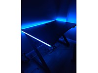 RGB LED Işıklı Gaming / Çalışma Masası - Şık Tasarım