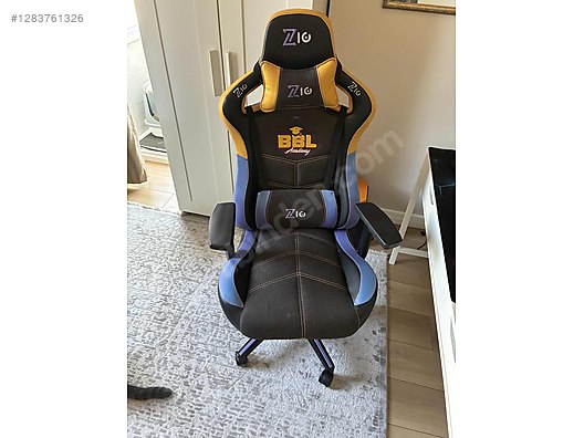 ZIO Siyah - Mavi Oyuncu Koltuğu