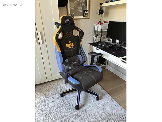 ZIO Siyah - Mavi Oyuncu Koltuğu
