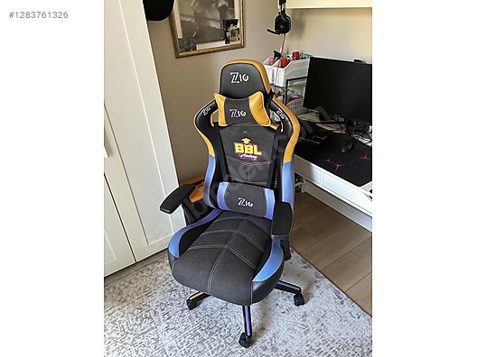 ZIO Siyah - Mavi Oyuncu Koltuğu