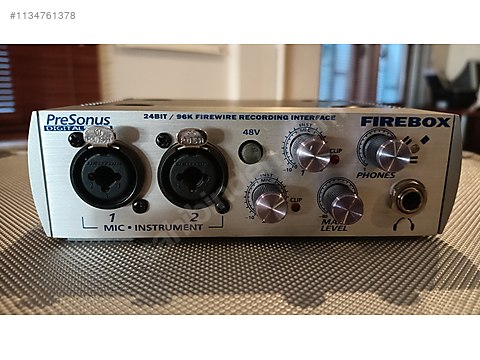 PRESONUS Firebox 24Bit/96K Firewire Ses Kartı , Çantası ile