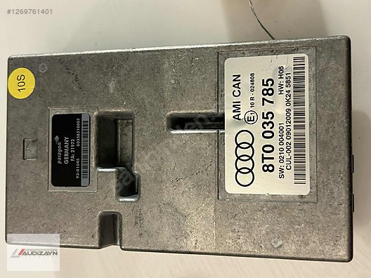 Aksesuar / Deck Çevirici / AUDi MUSİC İNTERFACE (AMİ) 8T0 035 785 ...
