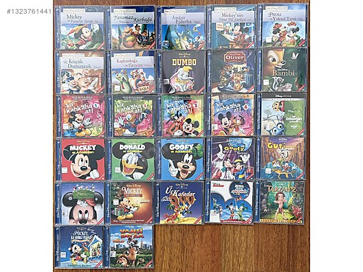 49 Adet Orijinal VCD/CD Arşivi - Toplu Kitap ve Dergi Satışları
