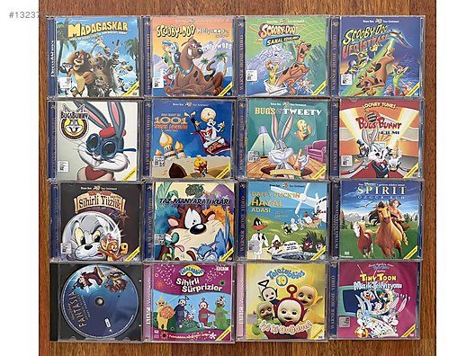 49 Adet Orijinal VCD/CD Arşivi - Toplu Kitap ve Dergi Satışları