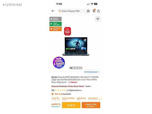 Used & Brand New Items / Gaming & Gamers Exclusive / Gaming PC / Gaming Laptop / Erazer