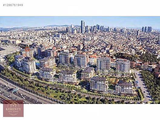 Kerenty'den Büyük Tip Teraslı 2+1 Daire Dap Yeni Levent #1286761949