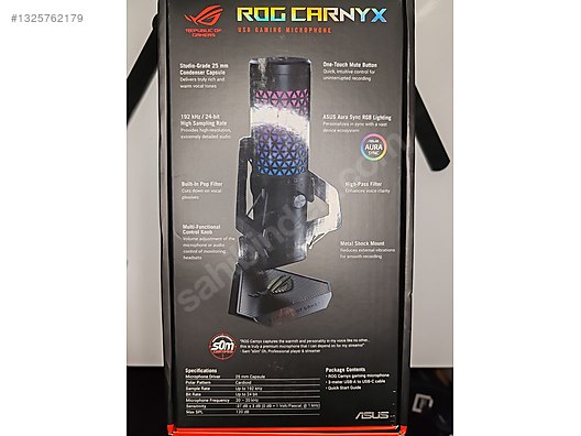 Asus ROG Carnyx Mikrofon sahibinden.comda - 1325762179