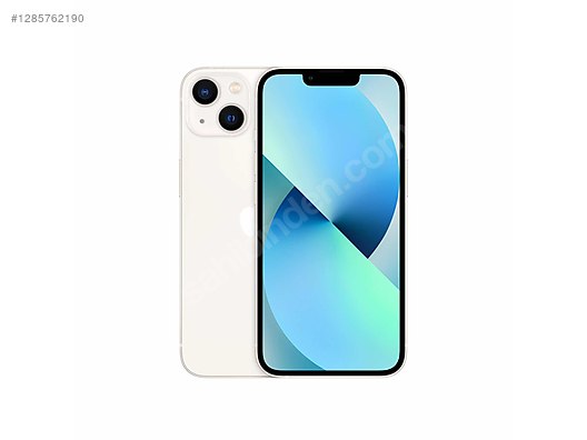 Apple / iPhone 13 / İPhone 13 128 GB Yıldız ışığı on sahibinden