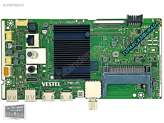 17MB185 , 23836761 , Toshiba 55UA2263DT , Main Board - TV Yedek