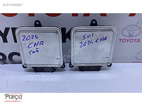 Otomobil & Arazi Aracı / Elektrik / TOYOTA CHR 2024 SAĞ SOL FAR BEYNİ ...