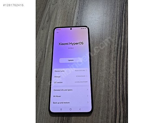 İkinci El ve Sıfır Alışveriş / Cep Telefonu & Aksesuar / Cep Telefonu / Xiaomi / Redmi K50 Ultra