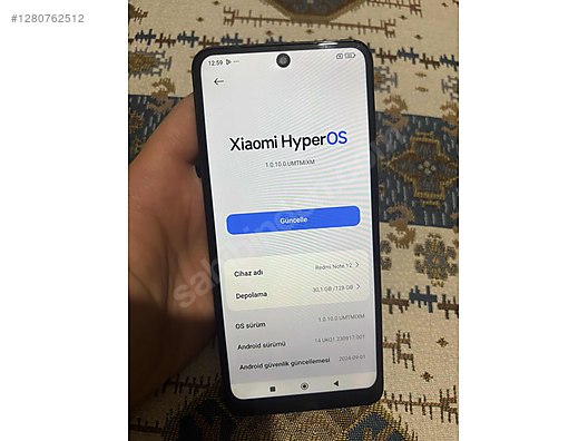 İkinci El ve Sıfır Alışveriş / Cep Telefonu & Aksesuar / Cep Telefonu / Xiaomi / Redmi Note 12