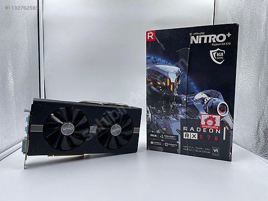 Sapphire nitro+ hot sale rx570 8gb