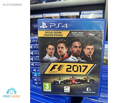 F1 2017 FORMULA 1 PS4 OYUN 2.EL POLY GAME AVCILAR sahibinden.comda