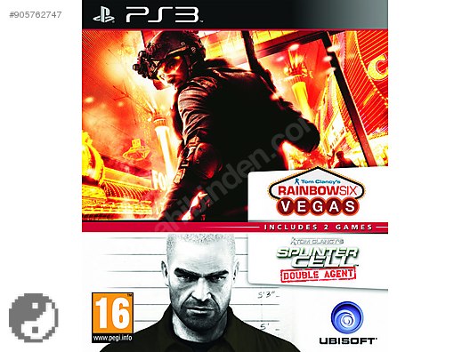 Ps3 Tom Clancy S Rainbow Six Vegas Splinter Cell Double Agent At Sahibinden Com