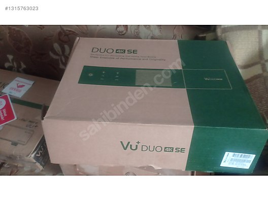 Vu+ Duo 4K SE 1 x Twin DVB-S2X FBC Enigma2 sahibinden.comda