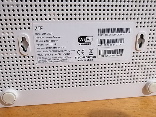 ZTE ZXHN H168A 4 Port 1200 Mbps 5GHz VDSL2 Modem sahibinden.comda