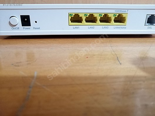 ZTE ZXHN H168A 4 Port 1200 Mbps 5GHz VDSL2 Modem sahibinden.comda