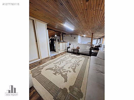 SATILIK 25 HİSSELİ ÇATI KATI GENİŞ TERASLI 129m2 DAİRE #1277763115