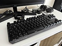 ASUS ROG Strix Scope TKL Deluxe Mekanik Oyuncu Klavyesi