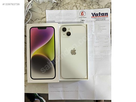 Apple / iPhone 14 Plus / Hatasız sıfır gibi iphone 14 plus on