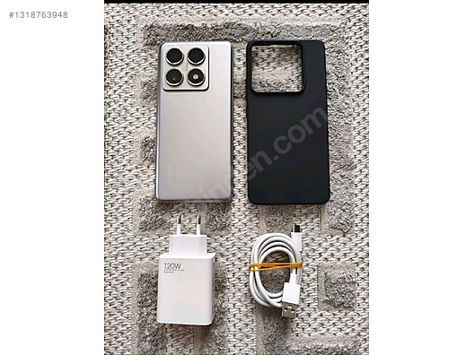 Xiaomi 14T Pro 512GB 充電器付属 256 GB Gri Xiaomi 14T Pro Cep Telefonu - 1318763948
