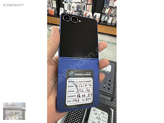 256 GB Mavi Samsung Galaxy Z Flip 7 Cep Telefonu - 1336764377