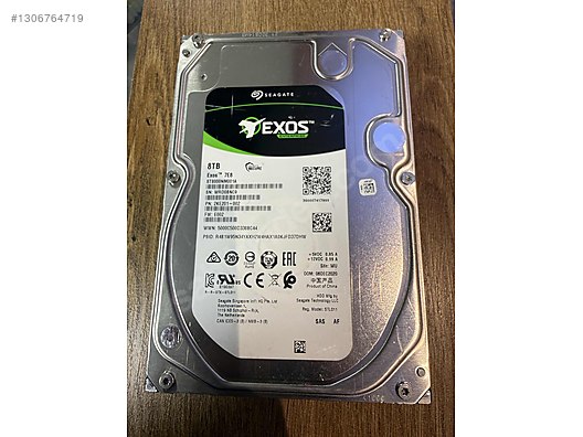 SEAGATE EXOS 7E8 8TB SAS 7200RPM Enterprise HDD ST8000NM001A