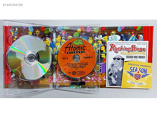 The Simpsons 9.Sezon Collector's Edition DVD Box Set - Yabancı DVD
