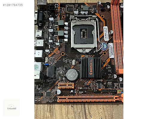 ESONİC H61FL LGA1155 DDR3 ANAKART - Anakart ve Tüm Masaüstü Bilgisayar Parçaları sahibinden.com'da