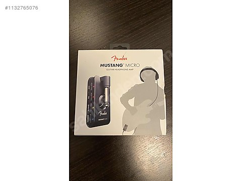 Fender Mustang Micro Headphone Amp Gitar Amfisi ve Di er