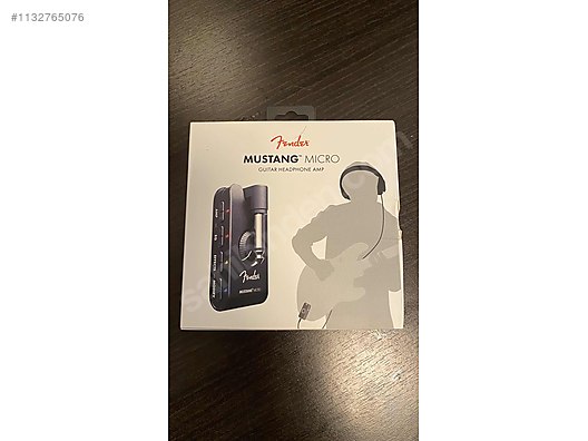 Fender Mustang Micro Headphone Amp Gitar Amfisi ve Di er