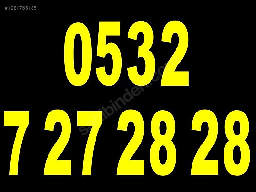 İkinci El ve Sıfır Alışveriş / Cep Telefonu & Aksesuar / Numara / Turkcell