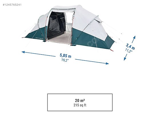 Arpenaz 2xl Decathlon çadır Arpenaz QUECHUA Kişilik Kamp