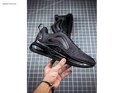 nike air max 720 mens triple black