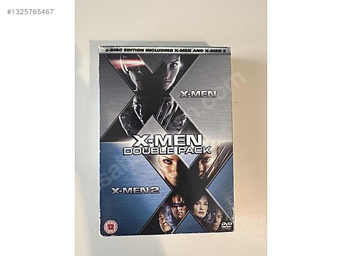 X-MEN 1-2 DOUBLE PACK DVD VİDEO - Yabancı DVD Filmler sahibinden