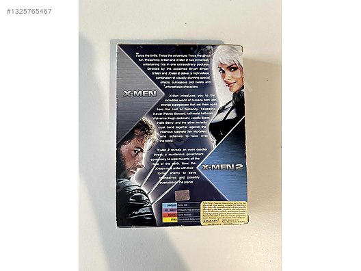 X-MEN 1-2 DOUBLE PACK DVD VİDEO - Yabancı DVD Filmler sahibinden
