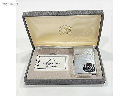 Vintage Zippo 1932 Replica Orjinal Kutusunda on sahibinden.com