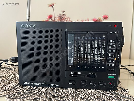 SONY ICF-7601 ラジオ Amazon.co.jp: SONY ソニー ICF-7601 高性能ポータブル受信機（FM/MW