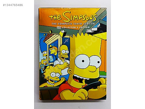 The Simpsons 10.Sezon Collector's Edition DVD Box Set - Yabancı