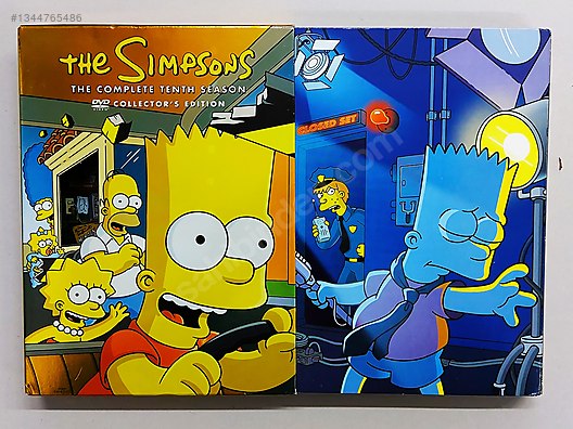 The Simpsons 10.Sezon Collector's Edition DVD Box Set - Yabancı