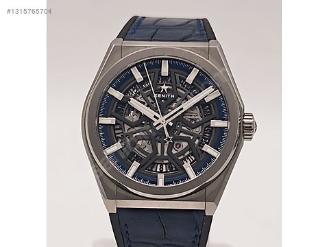 メタルマッスル Zenith / Zenith - Defy Classic Skeleton Blue - 95.9000.670/78.R782