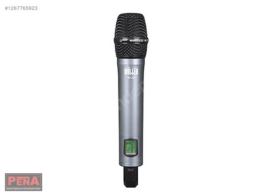 その他 WVNGR THE VOCAL ARTIST UHF WÖLLER W-23 UHF TELSİZ MİKROFON sahibinden.comda - 1267765923