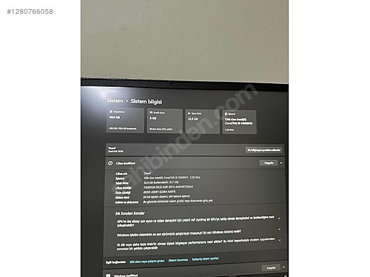 Intel Core i9 Dell Oyuncu Laptop