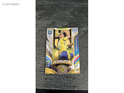 Sport Cards / Cr. Ronaldo Dominatör Panini Özel Card on sahibinden