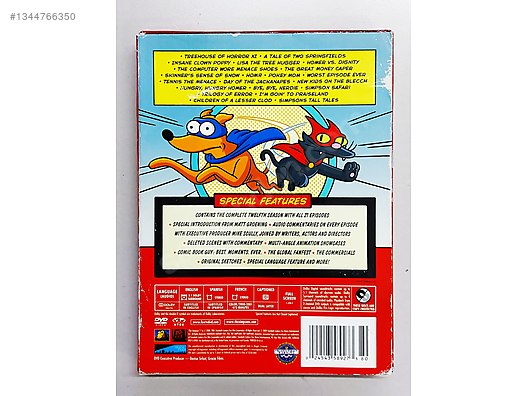 The Simpsons 12.Sezon Collector's Edition DVD Box Set - Yabancı