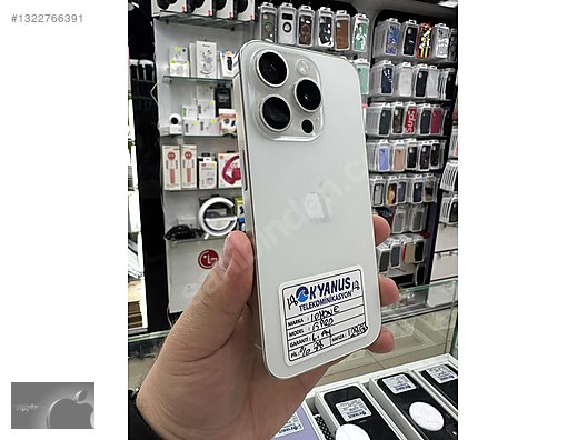 Apple / iPhone 15 Pro / İPHONE 15 PRO 128 PİL%88 HATASIZ APPLE TR+